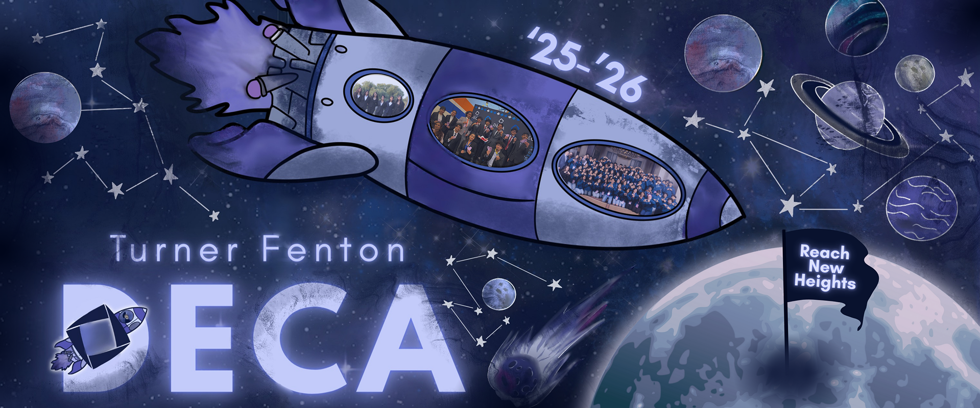 Turner Fenton DECA Banner